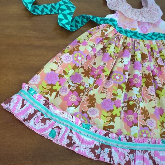 Matilda Jane platinum Taffy puffer dress size 4 EUC - Picture 3 of 11